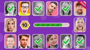 Guess Youtuber by SONG | Royalty Family, Salish Matter, Payton Delu, Ninja Kidz TV