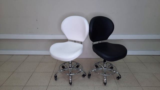 Стульчик мастера А869 белый и черный смотреть онлайн