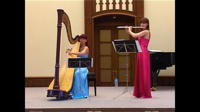 Дуэт арфистки и флейтистки смотреть онлайн