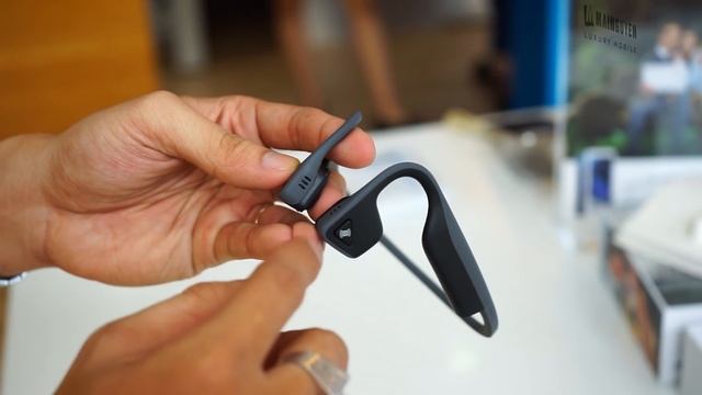 Trên tay tai nghe bluetooth AfterShokz - Trekz Titanium - www.mainguyen.vn смотреть онлайн