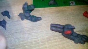 Левиафан и Ратте против КВ-6- Мультик про танки из пластилина