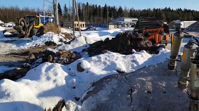 Дробление валунов и скальных грунтов. смотреть онлайн