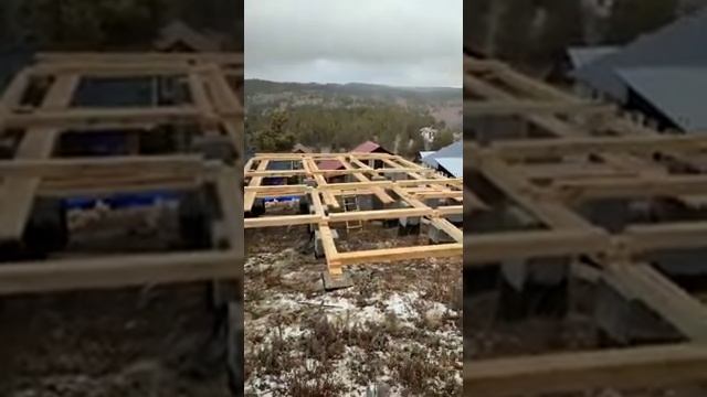 Начали новый объект в Новой Бухтарме на берегу водохранилища