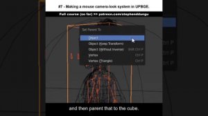 Third-Person Camera Tutorial | UPBGE 0.3