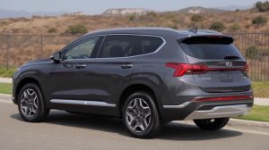 Новый гибридный внедорожник Hyundai SANTA FE 2021