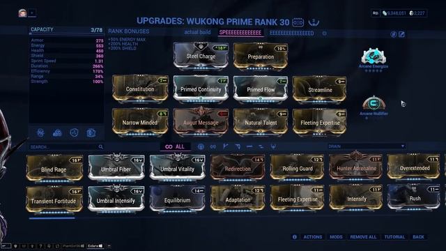 wukong speedrun any% build! | Warframe 2022