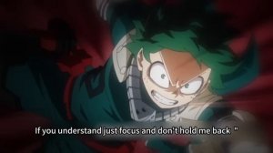 Shigaraki sets his sights on Midoriya, vowing to seize his power!"My Hero Academia Season 6-4"