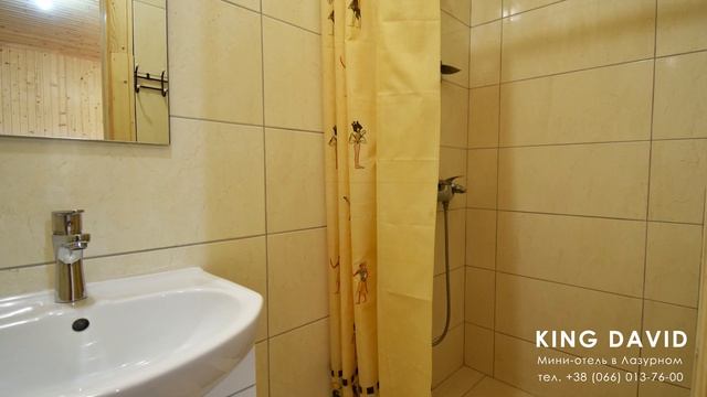 Лазурное Пансионаты | Жилье для отдыха в Лазурном | Обзор 4-х местного номера в King David Видео 4K смотреть онлайн