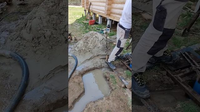 Самое начало обсадки скважины смотреть онлайн