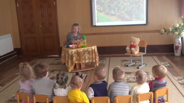 Занятие во 2 гр. раннего возраста №6 «Фрукты и овощи. Поможем Мишке»; воспитатель: Филёткина Т.В. смотреть онлайн