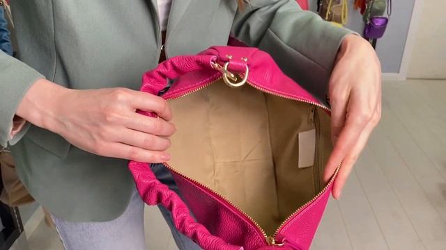 Сумка в форме полумесяца!  TOSCANABAGS RU Сумки из натуральной кожи