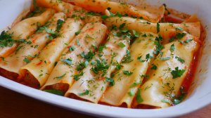 Ужин из фарша в духовке Каннелони с фаршем Быстро и вкусно! Вкуснее УЖИНА ещё не было!