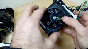 Старые кулеры с радиатором для процессора Intel