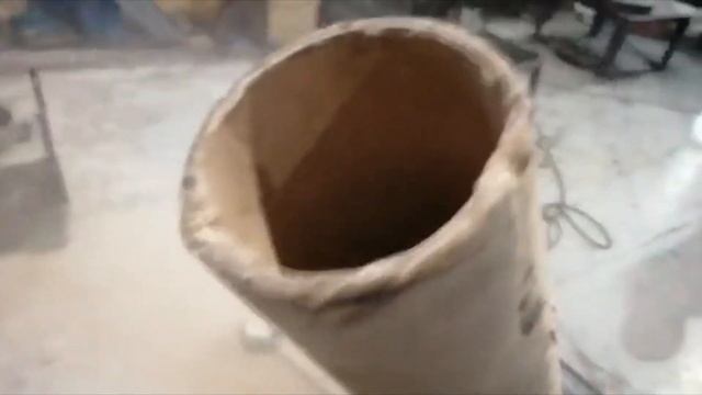 Измельчитель картонных шпуль.