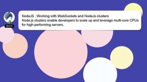 NodeJS : Working with WebSockets and NodeJs clusters