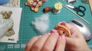 Вышивка. Игрушки Велюрики. От начала до готовой игрушки