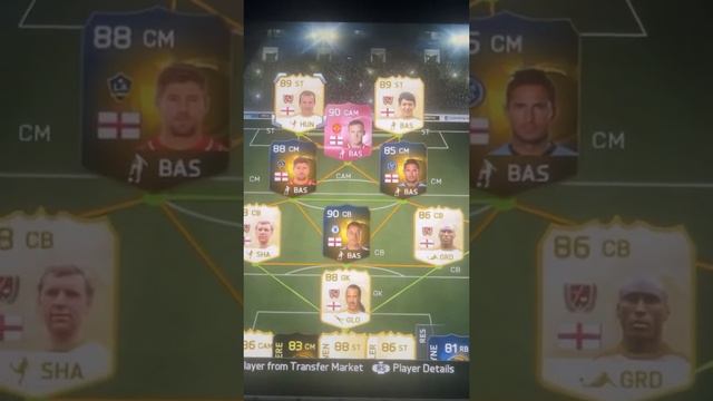 FIFA15 Best Possible England Squad Builder 🏴󠁧󠁢󠁥󠁮󠁧󠁿🥹