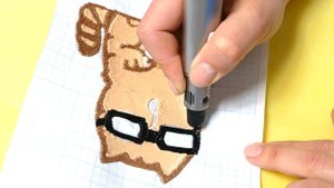 3D РУЧКА | КОТЫ ВКОНТАКТЕ РИСУЮ 3D РУЧКОЙ | 3D PEN CATS VK DIY