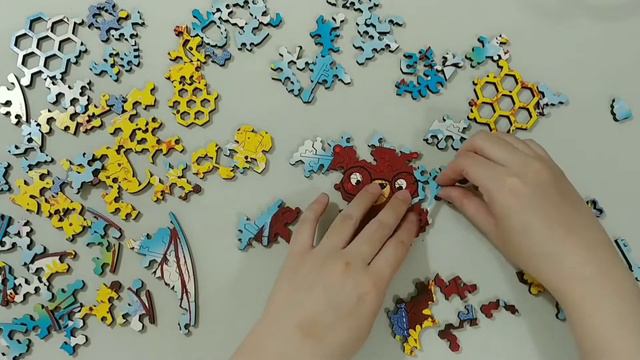 Jigsaw Time Lapse - Love Does Not Love by Alena Hayeuskaya from DaVICI Puzzles смотреть онлайн