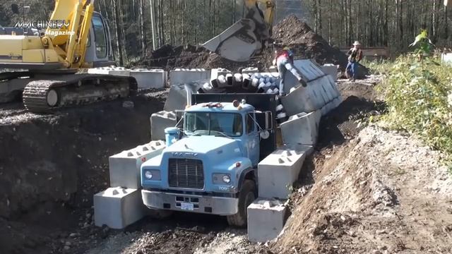 Удивительная современная строительная техника: Очень быстрые дорожно-строительные машины