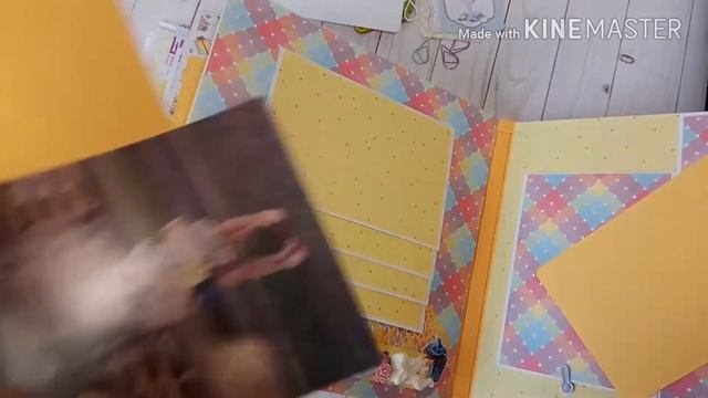 Альбом первого года жизни. "Наша Феодора". Скрапбукинг смотреть онлайн