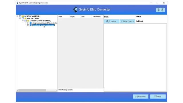 SysInfo EML Converter- Converts EML Files into Multiple Formats смотреть онлайн