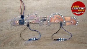 Платы подсветки приборки ВАЗ 2114 с контроллером розжига