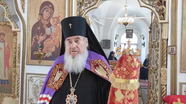 Проповедь после литургии в женском Воскресенском монастыре в Чердыни. смотреть онлайн