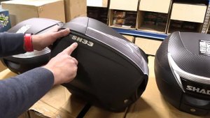 Кофры SHAD. Обзор популярных моделей. Размещение шлема.