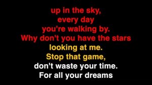 Backingtrack with lyrics  Hands up - Ottawan