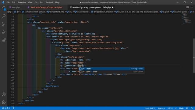 Laravel 8 Project Home Services - Services by Category
