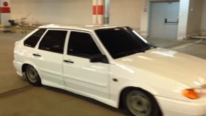 Ваз 2114 белое облако