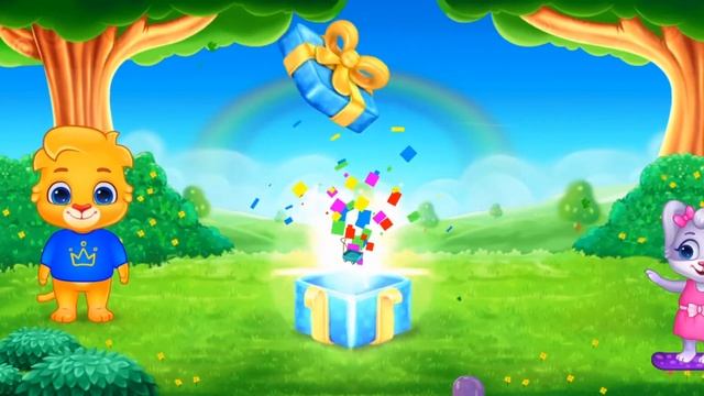 Собираем веселые пазлы в игре Puzzle kids уровень Jigsaw puzzle