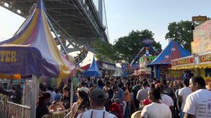 New York City Virtual Walking Tour 2023 - Astoria Park Carnival 2023 in Queens, New York City