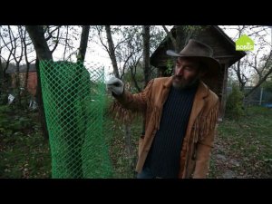 СПАСАЕМСЯ ОТ ЗАЙЦЕВ: как защитить плодовые деревья. Сетка против зайцев