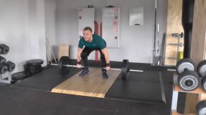 #Тяжелая атлетика   "Протяжка толчковая "