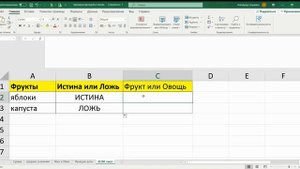 Примеры использывания функции ЕСЛИ для текста в excel