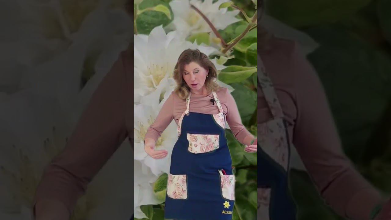 Фартук для работы в саду! Питомник. Мой вацап 89193271772 #клематисы #питомник #сад смотреть онлайн