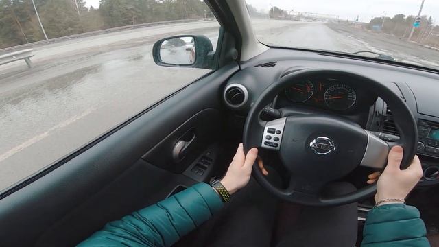 2011 Nissan Note 1.4 MT - POV TEST DRIVE смотреть онлайн