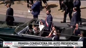 HISTORIA DEL FORD GALAXY | Por primera vez una mujer condujo el vehículo presidencial