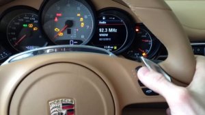 How To Change the Clock in a Porsche Panamera, Cayenne, 991 911, 981 Cayman or Boxster