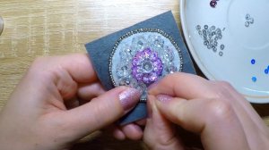 Подхват для штор своими руками | Магнитный подхват для штор из бисера, бусин и паеток | DIY tutoria