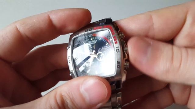 Обзор и настройка CASIO EDIFICE EFA-122D-1A (Review and setting) смотреть онлайн