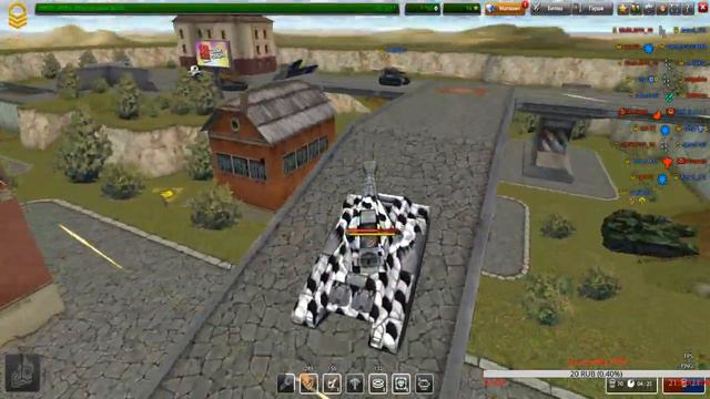 ИГРАЮ С НОВОЙ ПУШКОЙ В ТАНКАХ ОНЛАЙН| ЗАЛЕТАЙ НЕ СКУЧАЙ смотреть онлайн