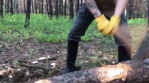 Топоры "русский Hultafors" лесу. Обзор и показ наших серийных в деле