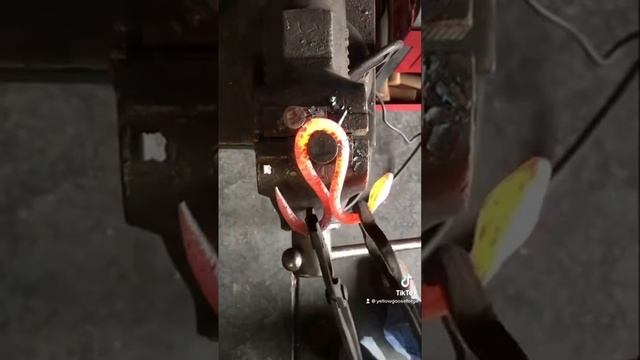 Blacksmith forging Auryn from The Neverending Story (Ouroboros)