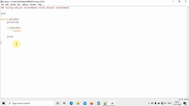 While loop in Python / usage of while loop in python programming /python programming using while lo смотреть онлайн