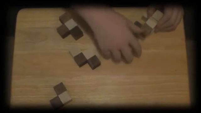 SOMA Cube Solved BLINDFOLDED смотреть онлайн