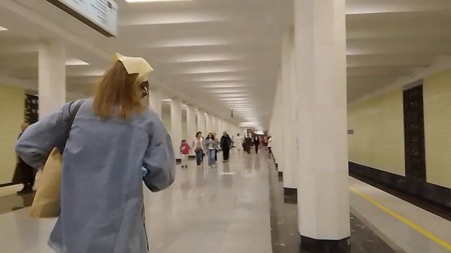 Обновили станцию метро Коломенская ЗЛ