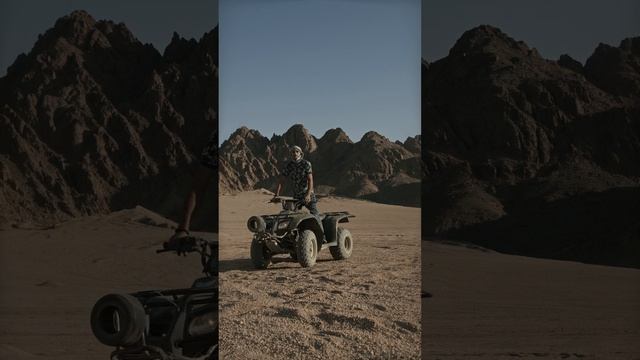 Arabic Man Departing With Quad From Standing Position [Short]